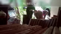 تشغيل مفلس في سن المراهقة البرازيلي فاتنة يحصل على الشرج والمتشددين Gangbanged