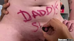 Play Redhead Teen Aria Carson's Slut Inspection with Deepthroat and Dildo