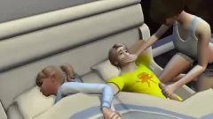 play Il pompino nascosto si trasforma in intenso trio 3d
