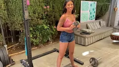 play Ebony Pornstar Ameena Green's Herge Herged Encounter