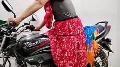 Play Hot Indian Threesome Outdoor Sex with Big Cock and Hairy Pussy